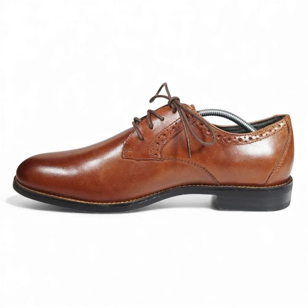 Stacy Adams Dickinson Cap Toe Oxfords Men's 7.5 Tan Brown 24956-221‎